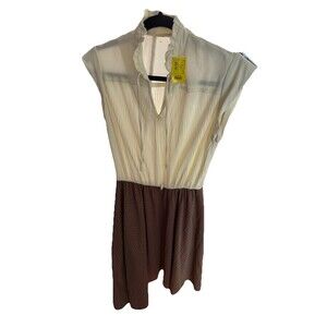 Train Vintage Short Sleeved Knee Length Dress With Tags